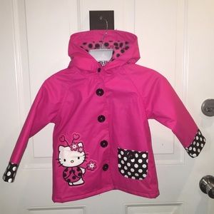 Girls Hello Kitty Raincoat
